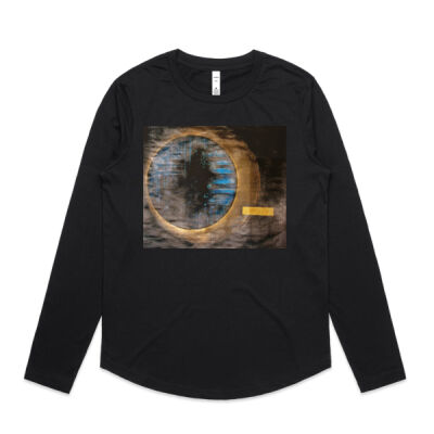 Holding Pattern 2 - Womens Curve Longsleeve Tee Thumbnail