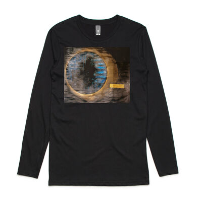 Holding Pattern 2 - Mens Ink Longsleeve Tee Thumbnail