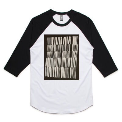 Hay Bales - Unisex Raglan Tee Thumbnail