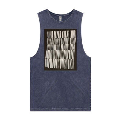 Hay Bales - Unisex Stone Wash Barnard Tank Thumbnail