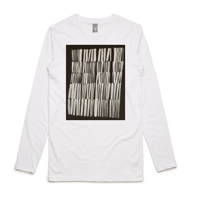 Hay Bales - Mens Ink Longsleeve Tee Thumbnail