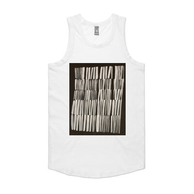 Hay Bales - Mens Authentic Singlet Thumbnail