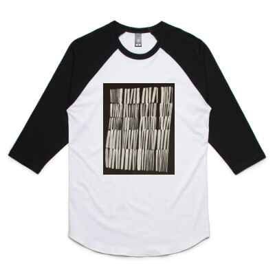 Hay Bales - Unisex Raglan Tee Thumbnail