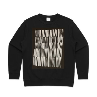 Hay Bales - Womens Premium Crew Thumbnail