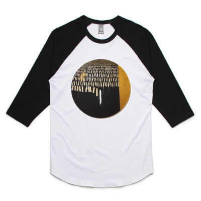 Unravelling  - Unisex Raglan Tee Thumbnail