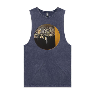 Unravelling  - Unisex Stone Wash Barnard Tank Thumbnail