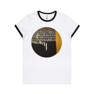 Unravelling - Womens Ringer Tee Thumbnail