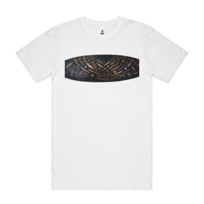 Gold Weave 2 - Mens Block T shirt Thumbnail
