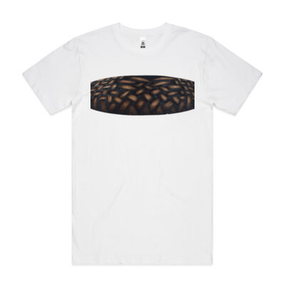 Gold Weave 3 - Mens Block T shirt Thumbnail