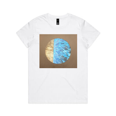 Silver Moon 1 - Womens Maple Tee Thumbnail
