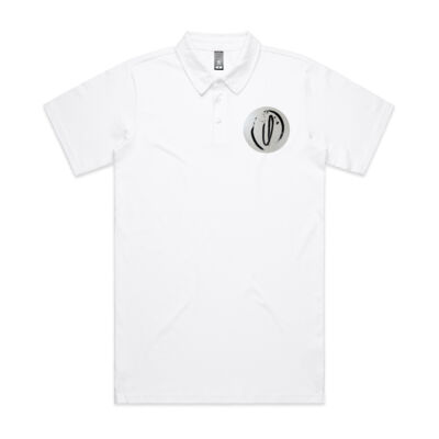 Black on White - Mens - Mens Chad Polo Thumbnail
