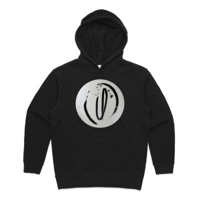 Black on White - Womens - Womens Premium Hood Thumbnail