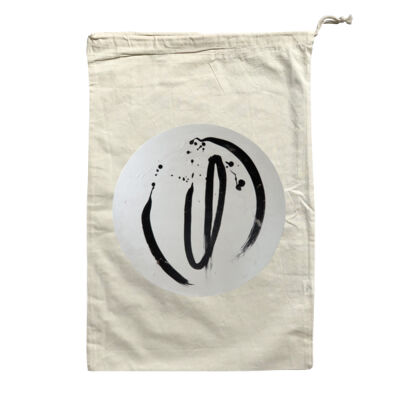 Black on White - Homeware - Large Calico Bag Thumbnail