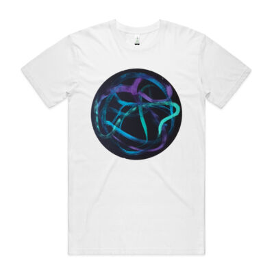 Turquoise Ribbon - Mens - Mens Staple Organic Tee Thumbnail