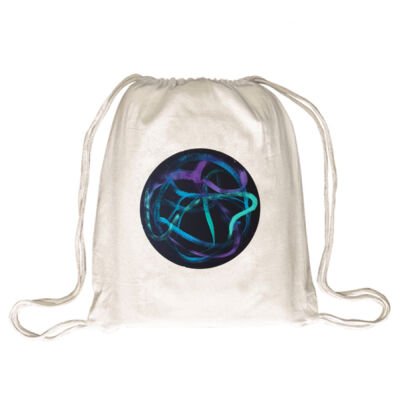Turquoise Ribbon - Homeware - Drawstring Backpack Thumbnail