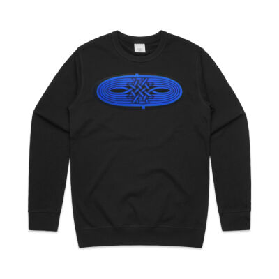 Blue Winding Weave 1 - Mens - Mens Premium Crew Thumbnail