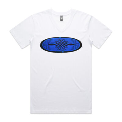 Blue Winding Weave 1 - Mens - Mens Tarmac T shirt Thumbnail
