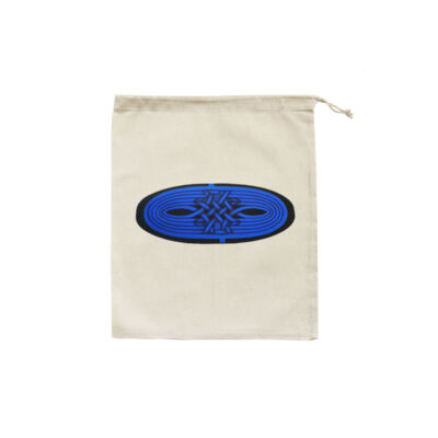 Blue Winding Weave 1 - Homeware - Christmas Eve Bag Thumbnail