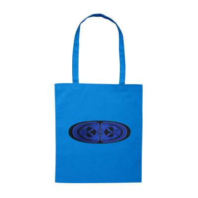 Blue Winding Weave 2 - Homeware - Tote Bag Thumbnail