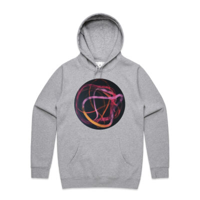 Red Ribbon 3 - Mens - Unisex Stencil Hoodie Thumbnail