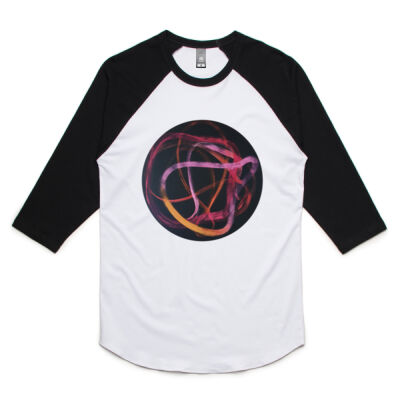 Red Ribbon 3 - Mens - Unisex Raglan Tee Thumbnail