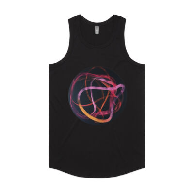 Red Ribbon 3 - Mens - Mens Authentic Singlet Thumbnail