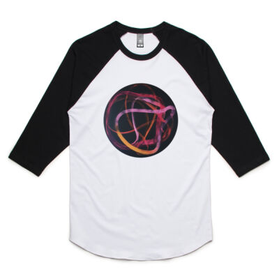 Red Ribbon 3 - Womens - Unisex Raglan Tee Thumbnail