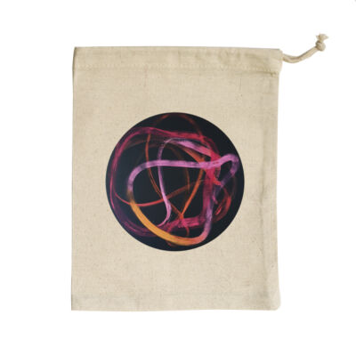 Red Ribbon 3 - Homeware - Small Calico Bag Thumbnail