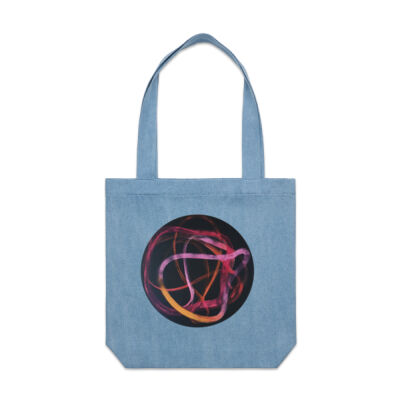 Red Ribbon 3 - Homeware - Denim Carrie Tote Thumbnail