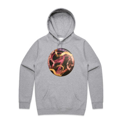 Red Ribbon 2 - Womens - Unisex Stencil Hoodie Thumbnail