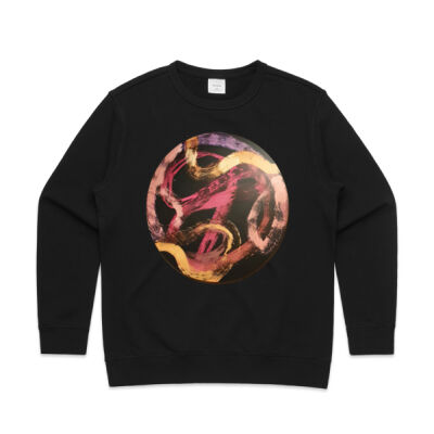 Red Ribbon 2 - Womens - Womens Premium Crew Thumbnail