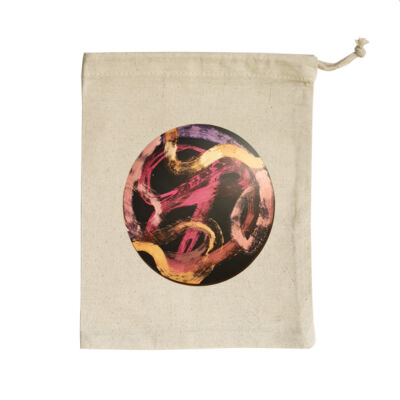 Red Ribbon 2 - Homeware - Small Calico Bag Thumbnail