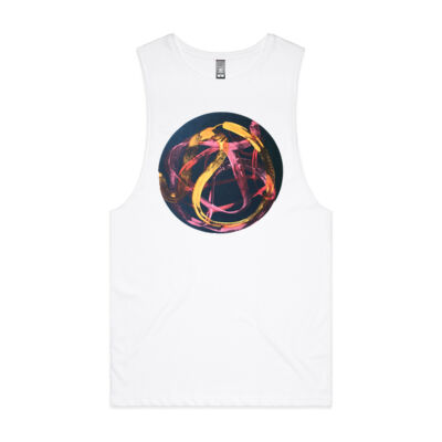Red Ribbon 1 - Womens - Unisex Barnard Tank Thumbnail