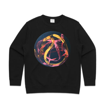 Red Ribbon 1 - Womens - Womens Premium Crew Thumbnail