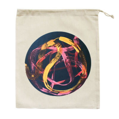 Red Ribbon 1 - Homeware - Medium Calico Bag Thumbnail