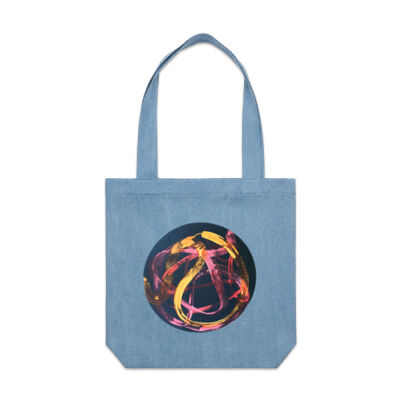 Red Ribbon 1 - Homeware - Denim Carrie Tote Thumbnail