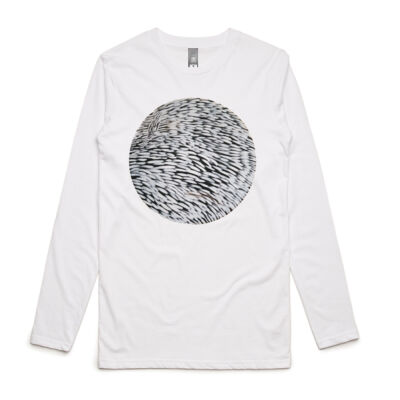 White Tuft - Mens - Mens Ink Longsleeve Tee Thumbnail