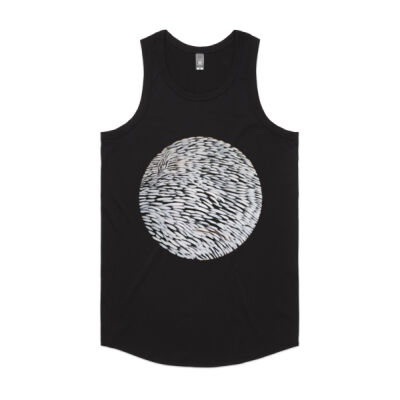 White Tuft - Mens - Mens Authentic Singlet Thumbnail