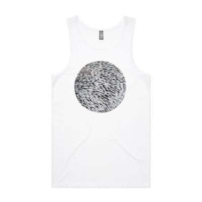 White Tuft - Mens - Mens Lowdown Singlet Thumbnail