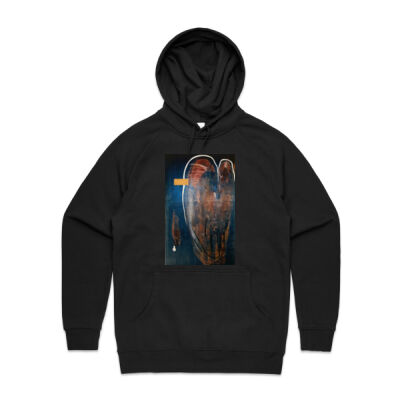 Heart Map - Mens - Unisex Supply Hood Thumbnail