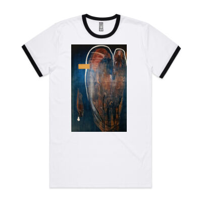 Heart Map - Mens - Mens Ringer Tee Thumbnail