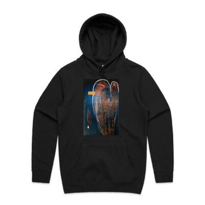 Heart Map - Womens - Unisex Stencil Hoodie Thumbnail