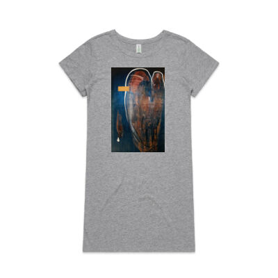 Heart Map - Womens - Womens Mika Organic Short Sleeved Dress Thumbnail