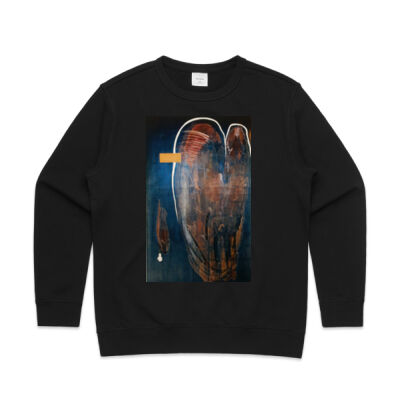 Heart Map - Womens - Womens Premium Crew Thumbnail