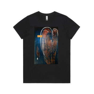 Heart Map - Womens - Womens Maple Organic Tee Thumbnail