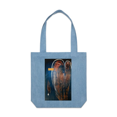 Heart Map - Homeware - Denim Carrie Tote Thumbnail
