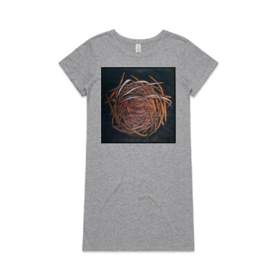 Nest - Womens - Womens Mika Organic Short Sleeved Dress Thumbnail