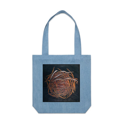 Nest - Homeware - Denim Carrie Tote Thumbnail