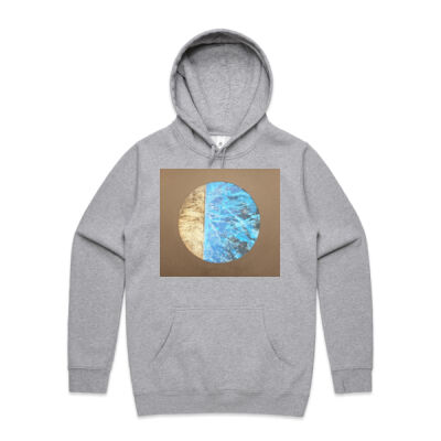 Silver Moon 1 - Mens - Unisex Stencil Hoodie Thumbnail