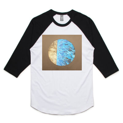 Silver Moon 1 - Mens - Unisex Raglan Tee Thumbnail